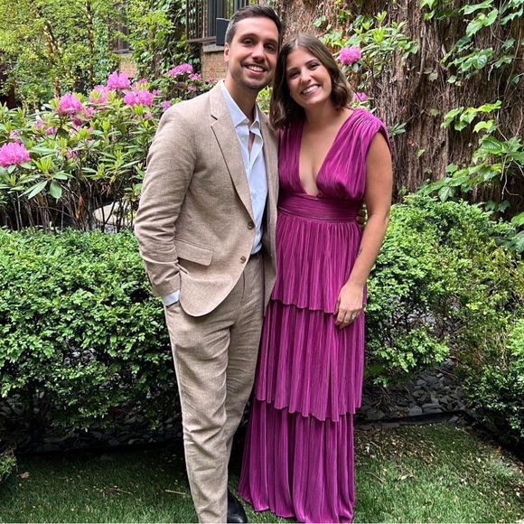 Sabina Musayev Deep Purple Maxi Dress - Picture 5 of 9